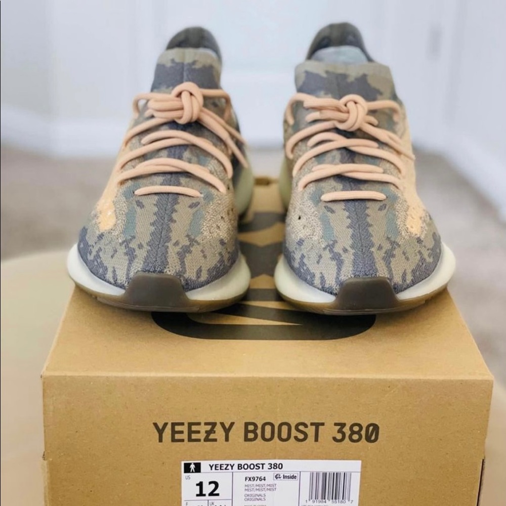 Size 12 Yeezy Boost 380 (mist)